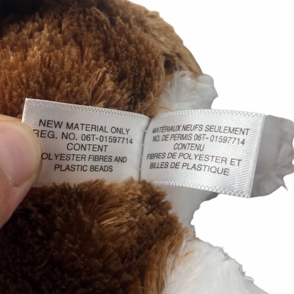 TY Beanie Boos dog puppy Smootches 9" 100% Ty Silk - Picture 5 of 5